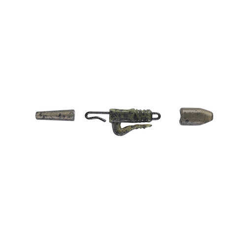 circondata da un anello clip o QC clip di piombo Avid Carp Pronto Legato Leader Pin in basso-Heli/Esca 