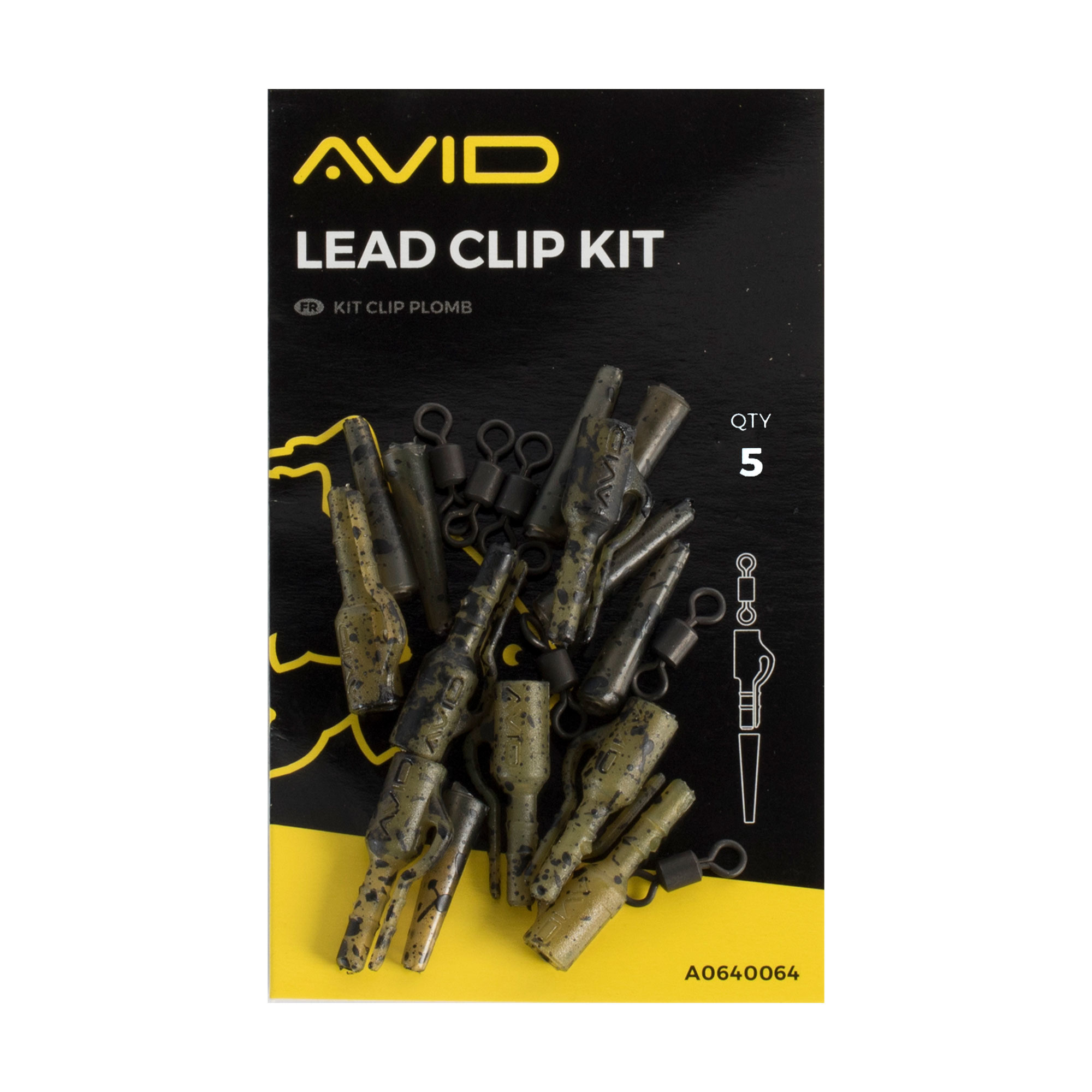 Lead Clip Kit Avid Carp